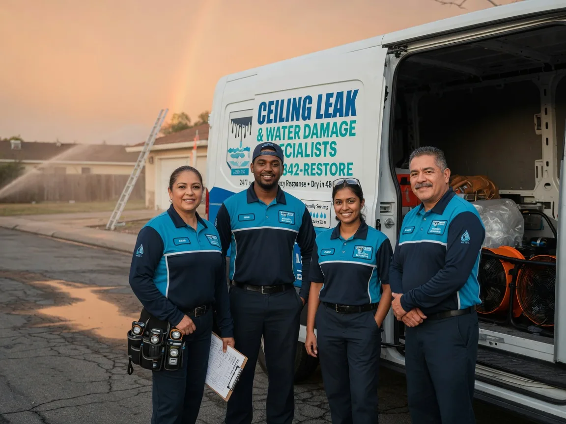 Ceiling Leak Cleanup company in Coolidge, TX