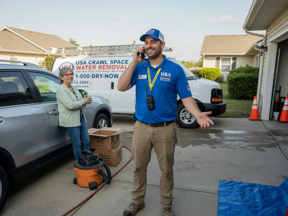 Crawl Space Water Removal Coolidge, TX FAQs
